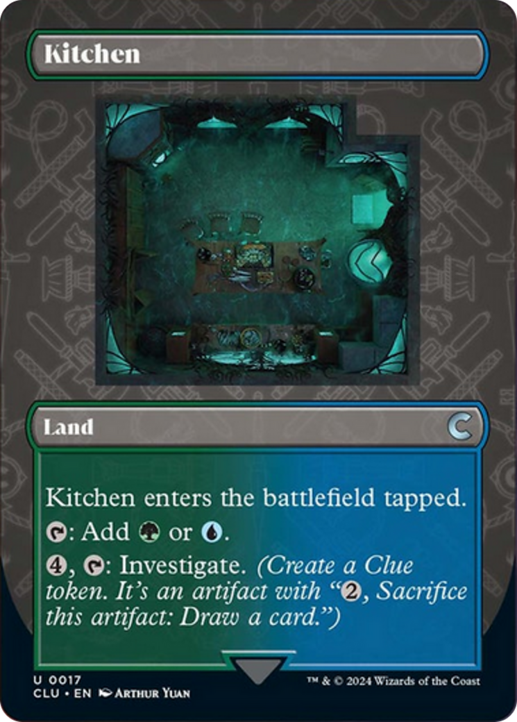 Kitchen (Borderless) [Ravnica: Clue Edition] | Gamer Loot