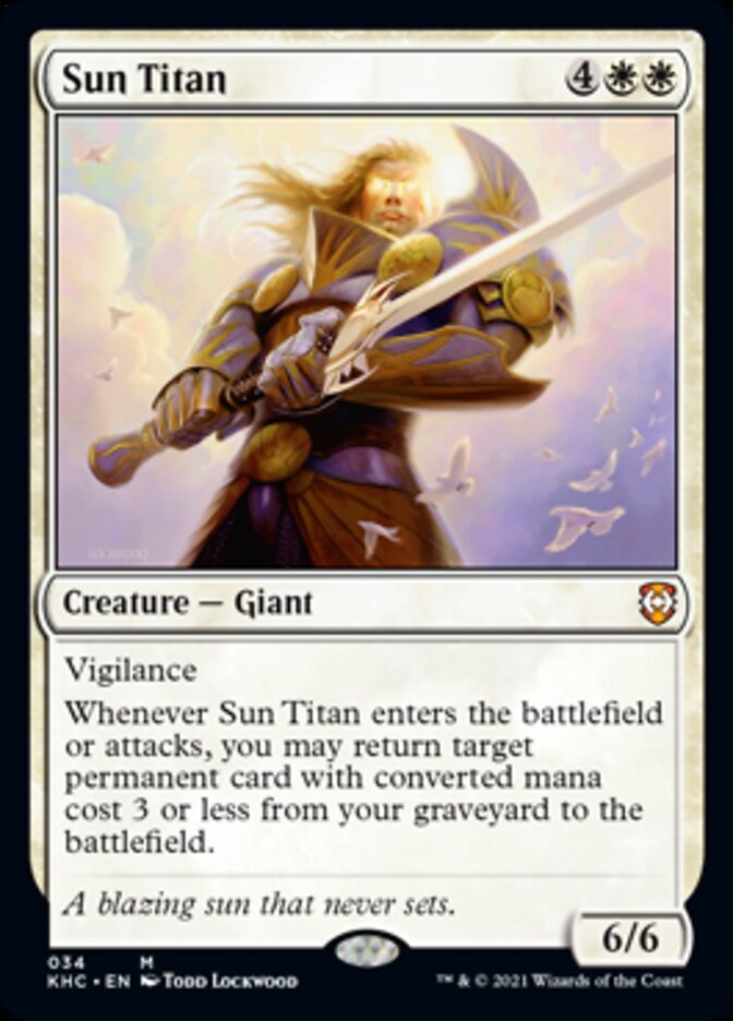 Sun Titan [Kaldheim Commander] | Gamer Loot