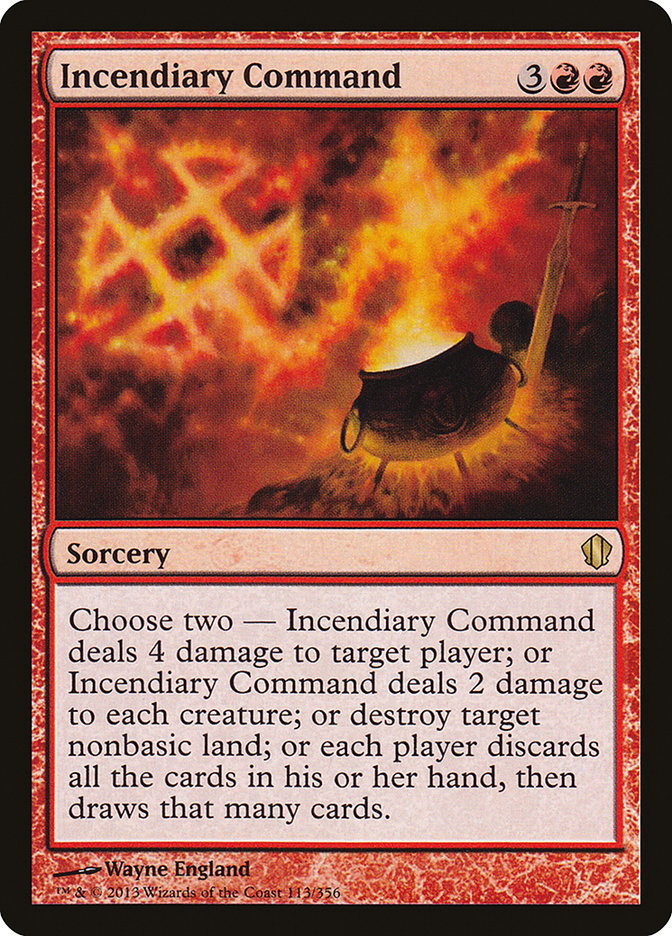 Incendiary Command [Commander 2013] | Gamer Loot