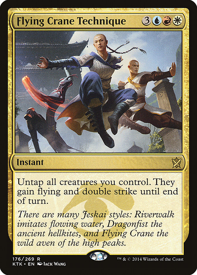 Flying Crane Technique [Khans of Tarkir] | Gamer Loot