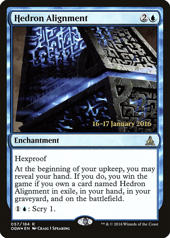 Hedron Alignment [Oath of the Gatewatch Prerelease Promos] | Gamer Loot