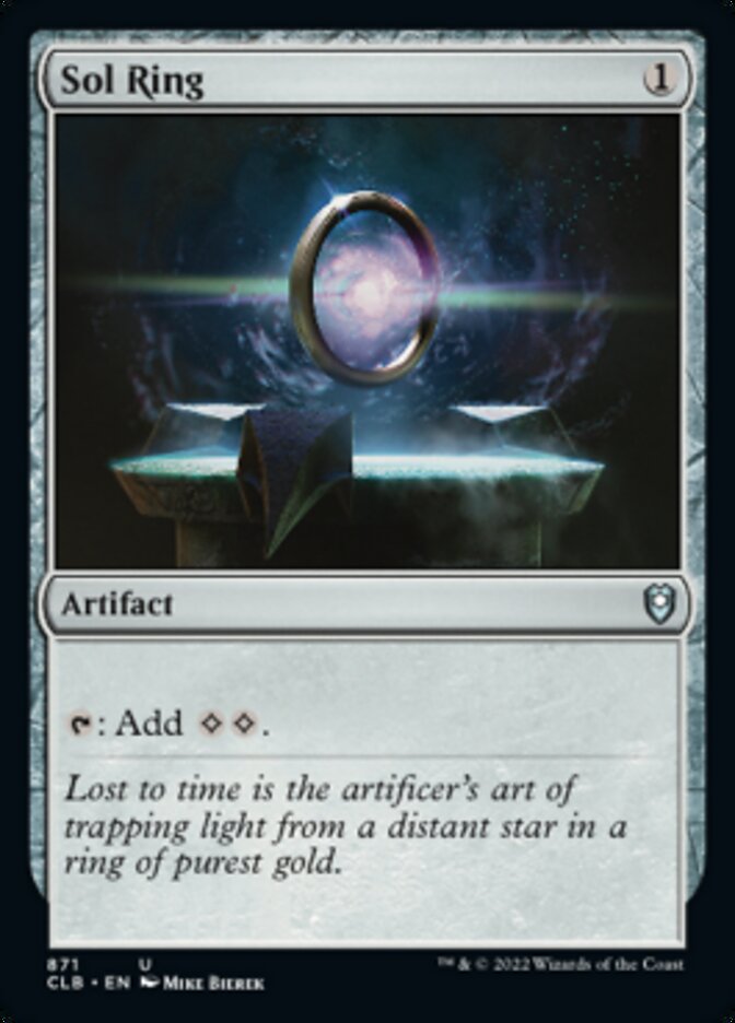 Sol Ring [Commander Legends: Battle for Baldur's Gate] | Gamer Loot