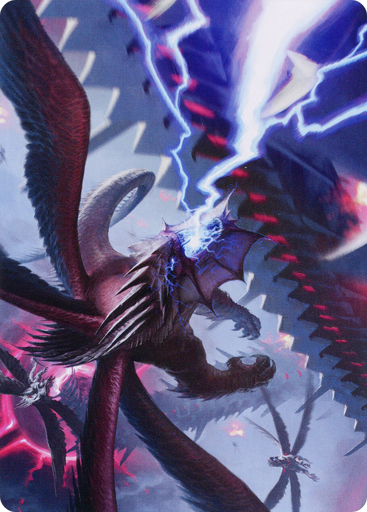 Defiant Thundermaw Art Card [March of the Machine Art Series] | Gamer Loot