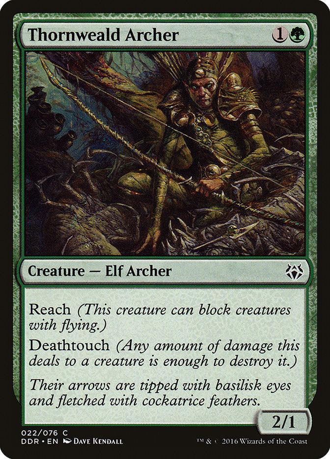 Thornweald Archer [Duel Decks: Nissa vs. Ob Nixilis] | Gamer Loot