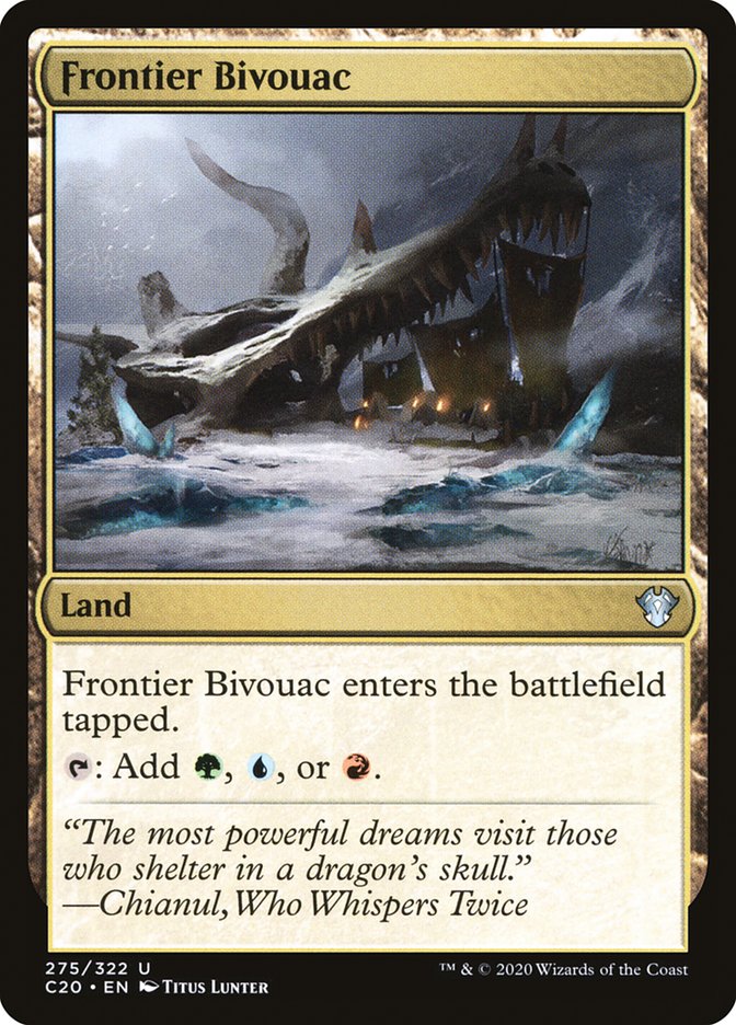 Frontier Bivouac [Commander 2020] | Gamer Loot