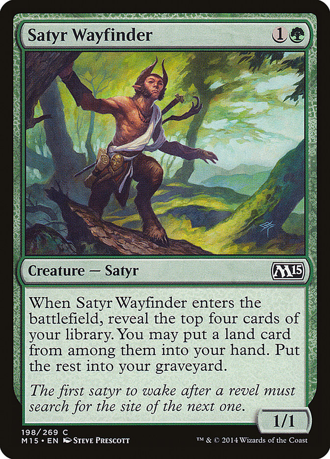 Satyr Wayfinder [Magic 2015] | Gamer Loot