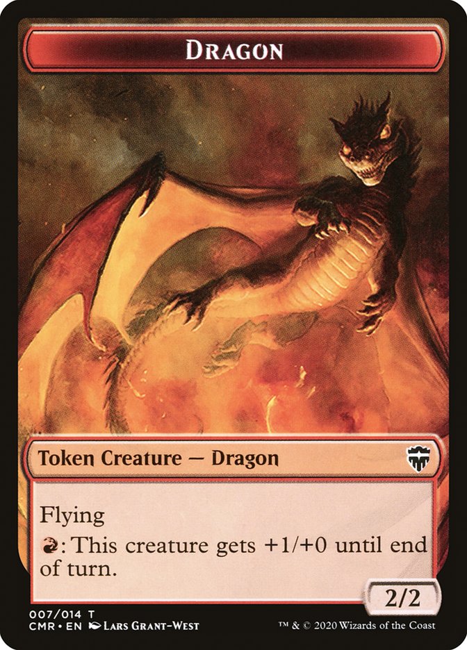 Dragon Token [Commander Legends Tokens] | Gamer Loot