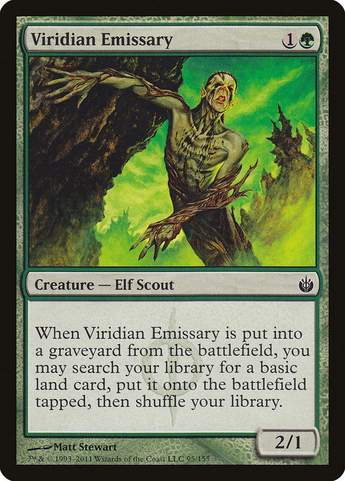 Viridian Emissary [Mirrodin Besieged] | Gamer Loot