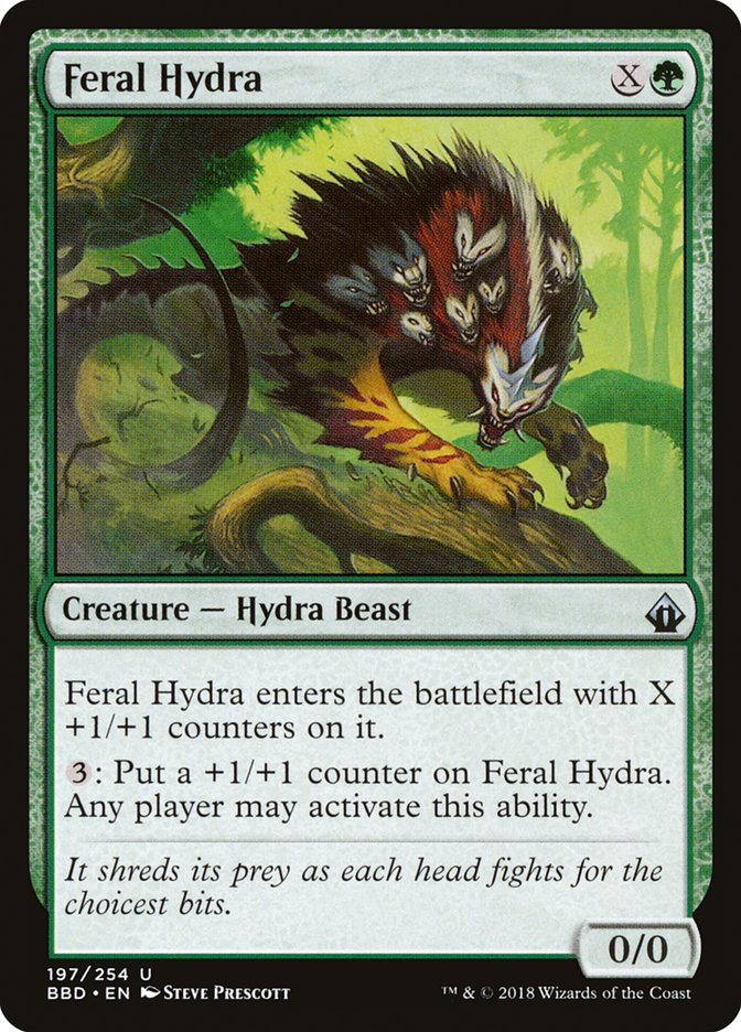 Feral Hydra [Battlebond] | Gamer Loot