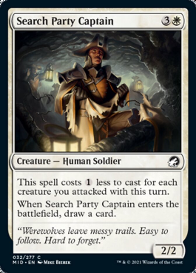 Search Party Captain [Innistrad: Midnight Hunt] | Gamer Loot