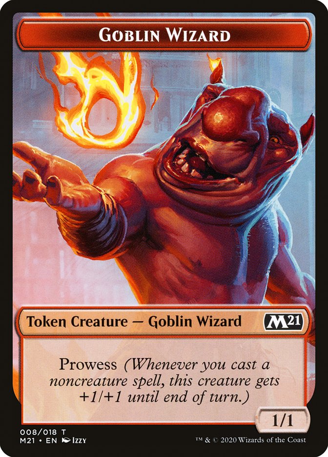 Goblin Wizard [Core Set 2021 Tokens] | Gamer Loot