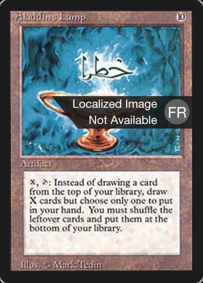 Aladdin's Lamp [Foreign Black Border] | Gamer Loot