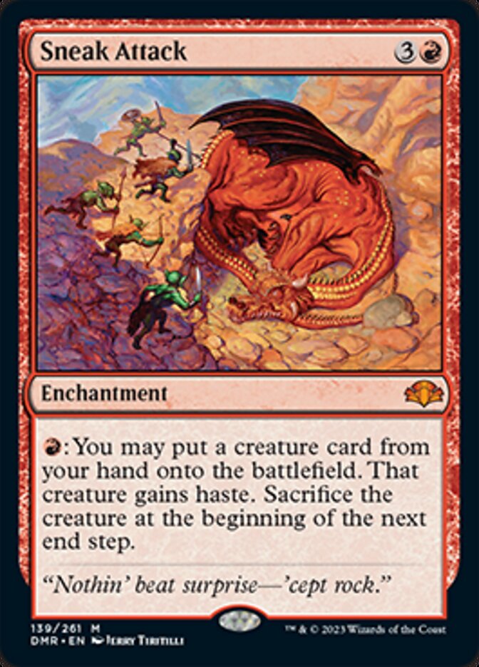 Sneak Attack [Dominaria Remastered] | Gamer Loot