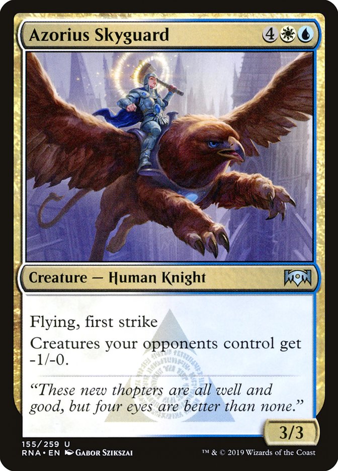 Azorius Skyguard [Ravnica Allegiance] | Gamer Loot