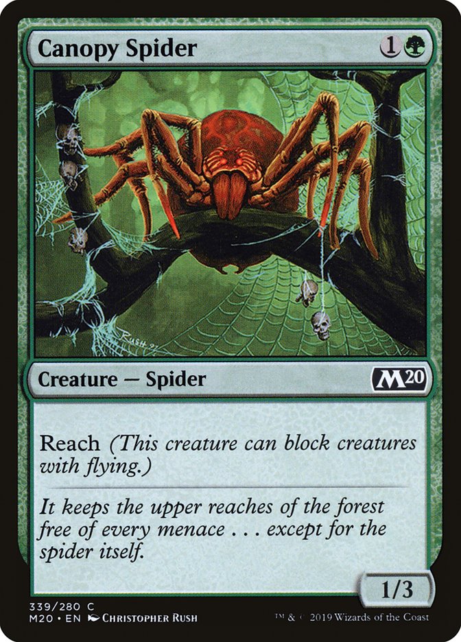 Canopy Spider [Core Set 2020] | Gamer Loot