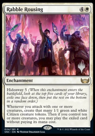 Rabble Rousing (Promo Pack) [Streets of New Capenna Promos] | Gamer Loot