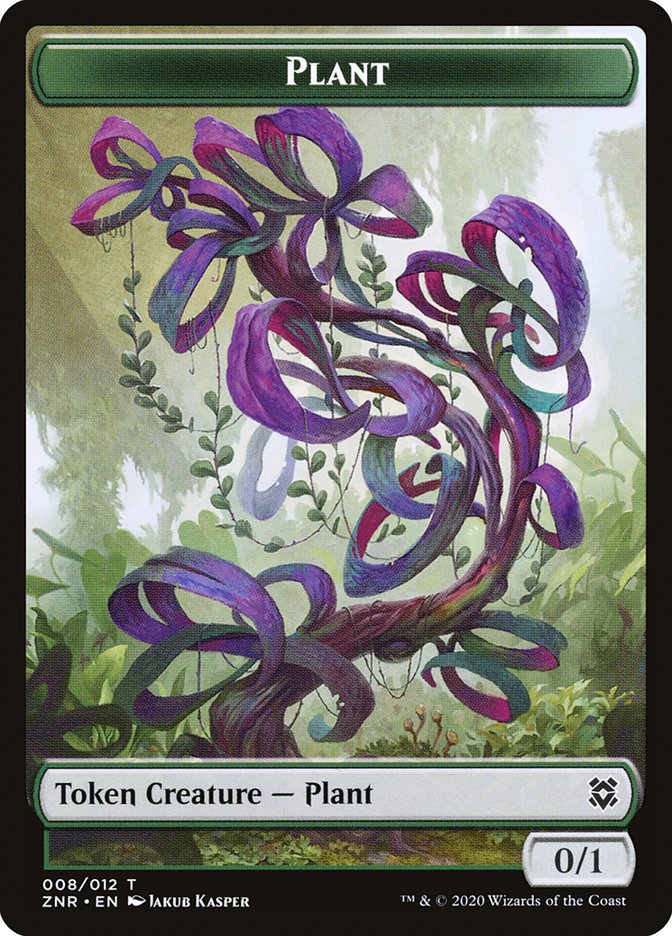 Plant [Zendikar Rising Tokens] | Gamer Loot