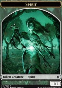 Spirit Double-sided Token [Commander 2016 Tokens] | Gamer Loot
