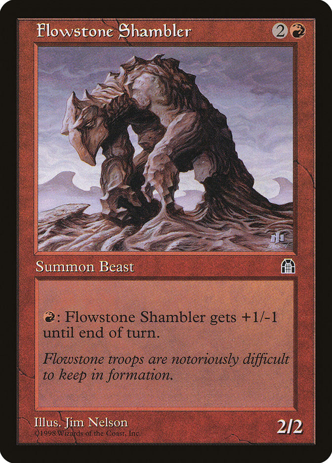 Flowstone Shambler [Stronghold] | Gamer Loot