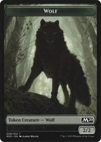 Zombie // Wolf Double-Sided Token [Game Night 2019 Tokens] | Gamer Loot