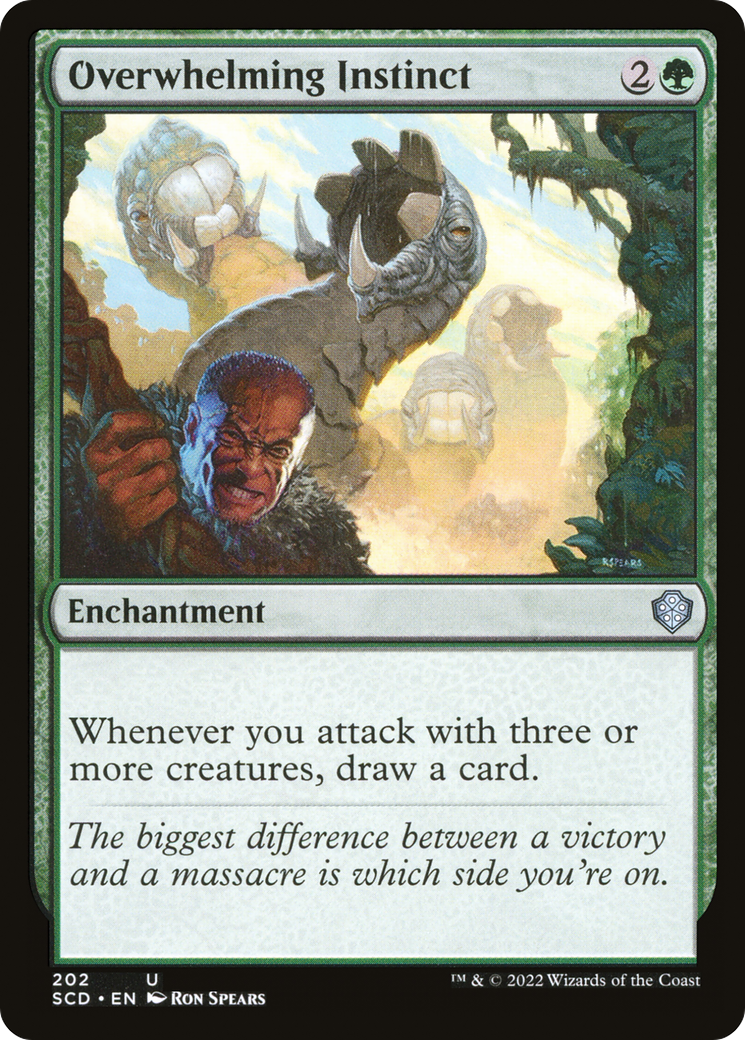 Overwhelming Instinct [Starter Commander Decks] | Gamer Loot
