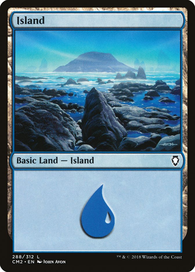 Island (288) [Commander Anthology Volume II] | Gamer Loot