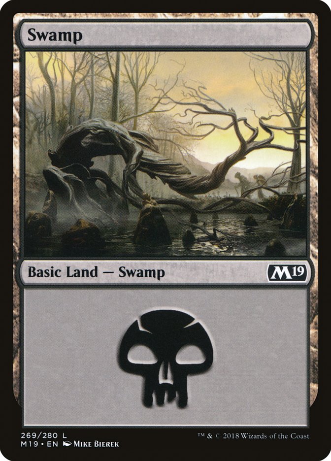 Swamp (269) [Core Set 2019] | Gamer Loot