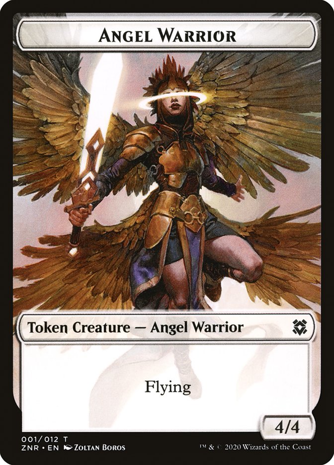 Angel Warrior [Zendikar Rising Tokens] | Gamer Loot