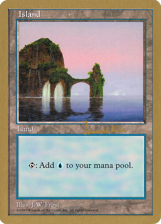 Island (jk434) (Janosch Kuhn) [World Championship Decks 1997] | Gamer Loot