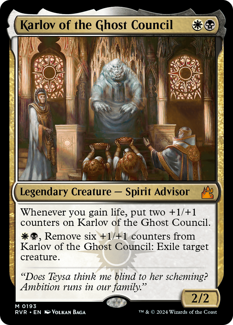 Karlov of the Ghost Council [Ravnica Remastered] | Gamer Loot