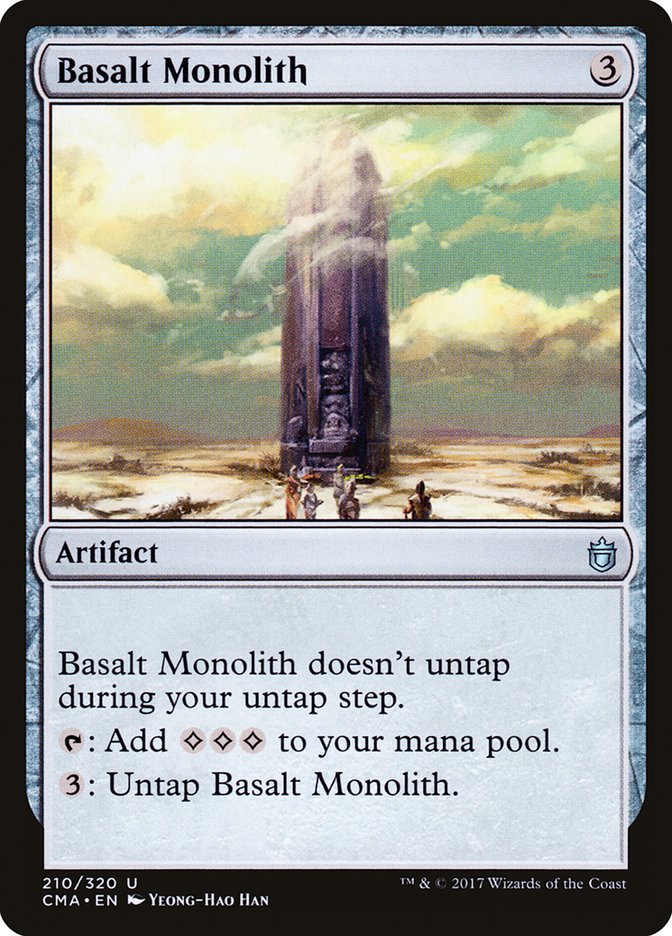 Basalt Monolith [Commander Anthology] | Gamer Loot