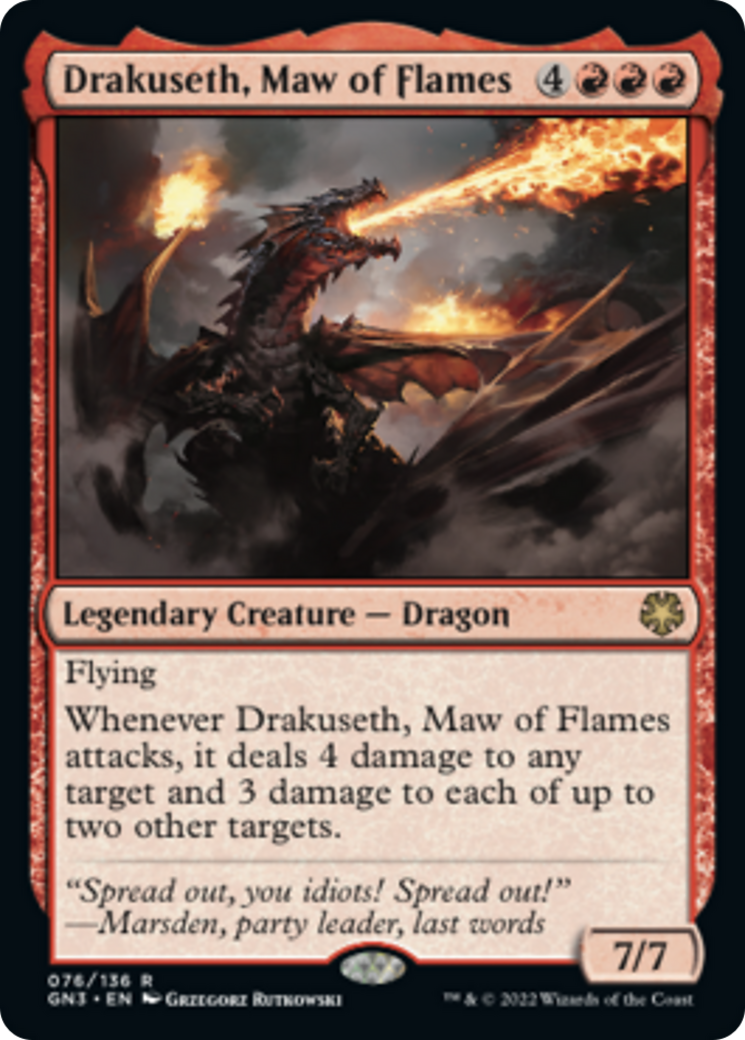 Drakuseth, Maw of Flames [Game Night: Free-for-All] | Gamer Loot