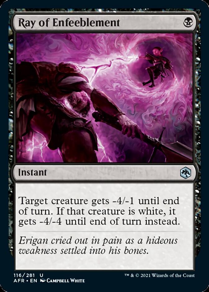 Ray of Enfeeblement [Dungeons & Dragons: Adventures in the Forgotten Realms] | Gamer Loot