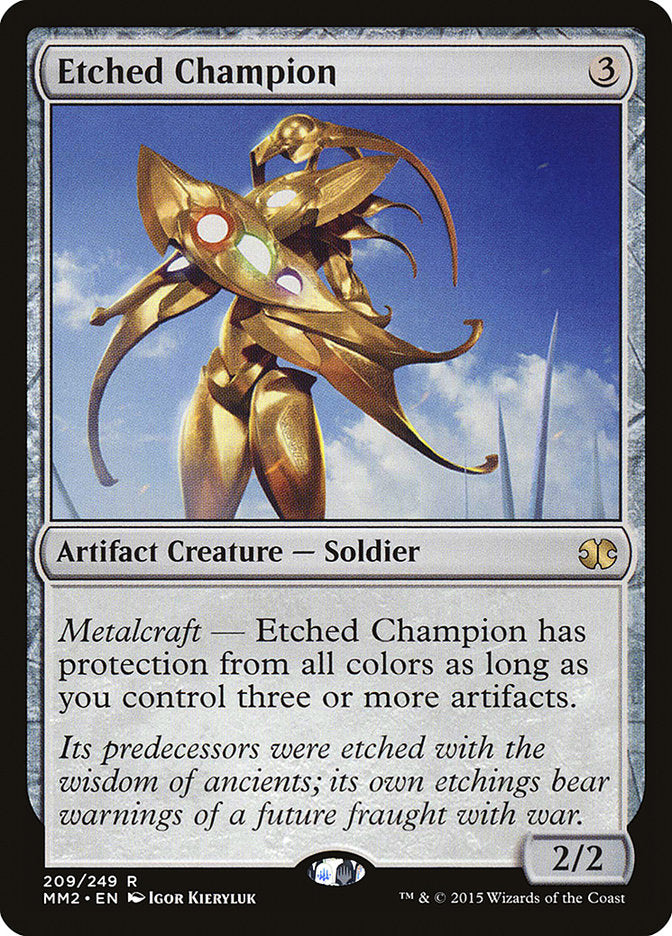 Etched Champion [Modern Masters 2015] | Gamer Loot