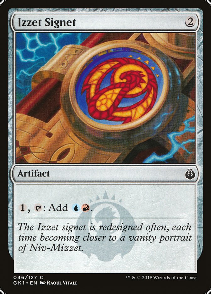 Izzet Signet [Guilds of Ravnica Guild Kit] | Gamer Loot