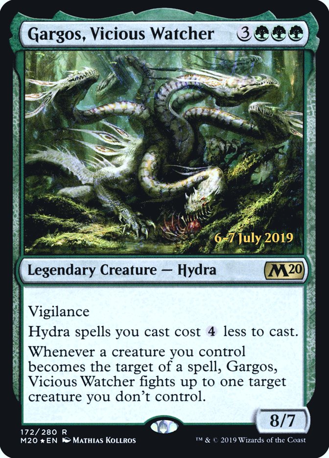 Gargos, Vicious Watcher  [Core Set 2020 Prerelease Promos] | Gamer Loot