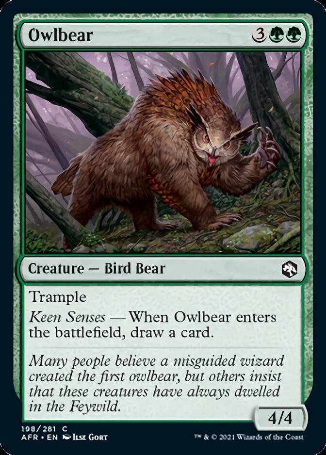 Owlbear [Dungeons & Dragons: Adventures in the Forgotten Realms] | Gamer Loot
