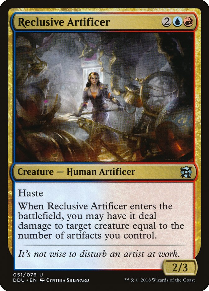 Reclusive Artificer [Duel Decks: Elves vs. Inventors] | Gamer Loot