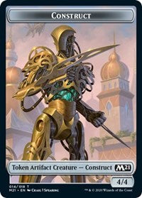 Construct // Goblin Wizard Double-sided Token [Core Set 2021 Tokens] | Gamer Loot