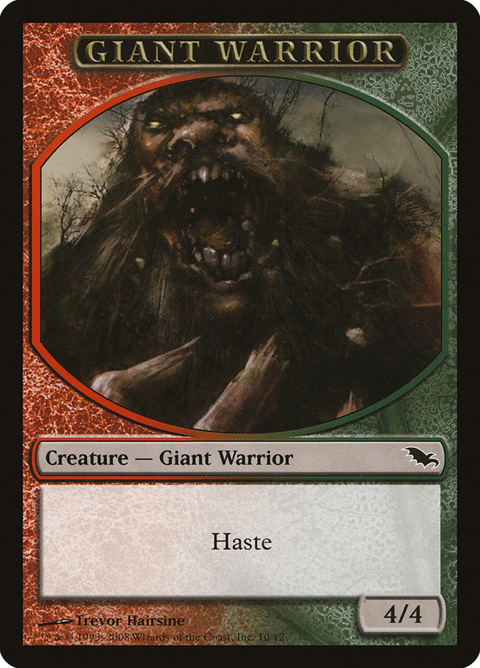 Giant Warrior [Shadowmoor Tokens] | Gamer Loot