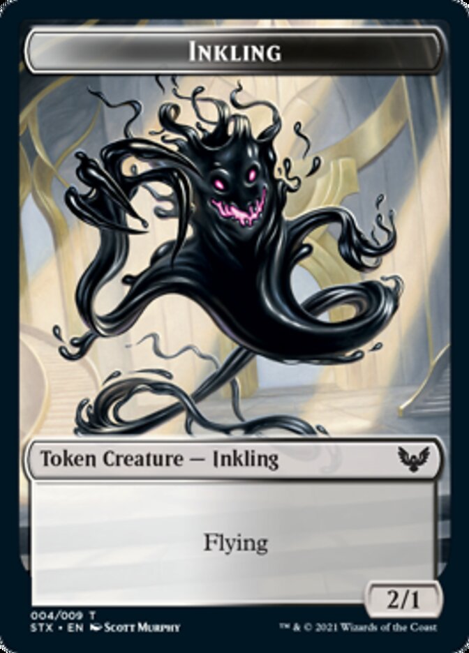 Inkling // Pest Token [Strixhaven: School of Mages Tokens] | Gamer Loot