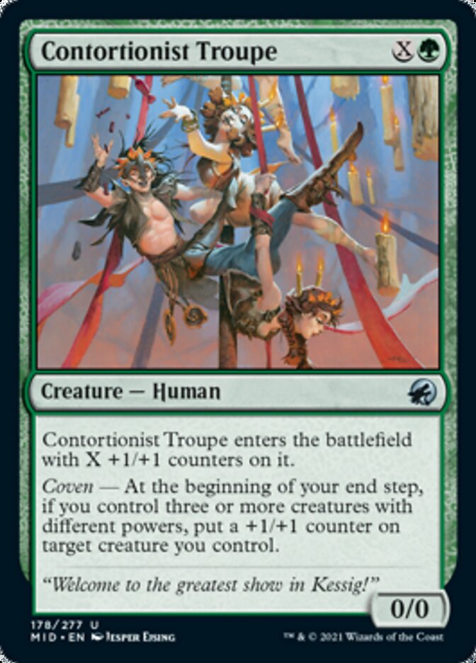 Contortionist Troupe [Innistrad: Midnight Hunt] | Gamer Loot