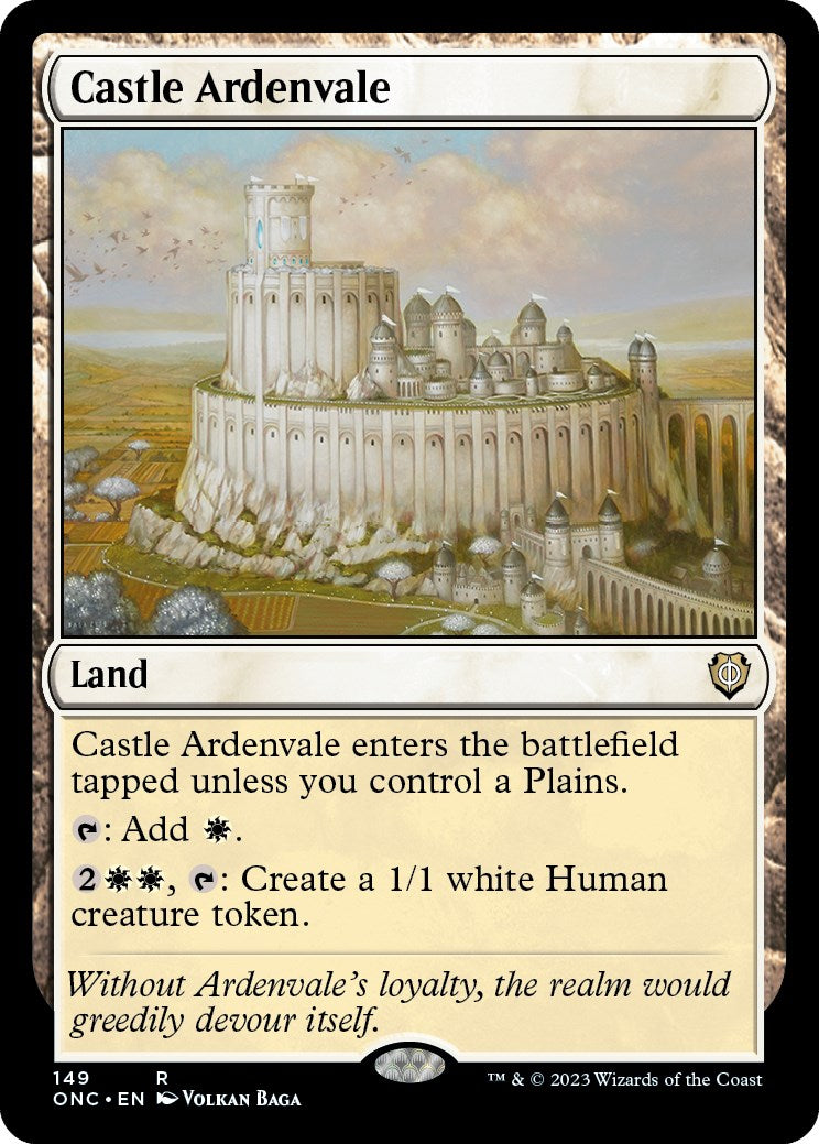 Castle Ardenvale [Phyrexia: All Will Be One Commander] | Gamer Loot
