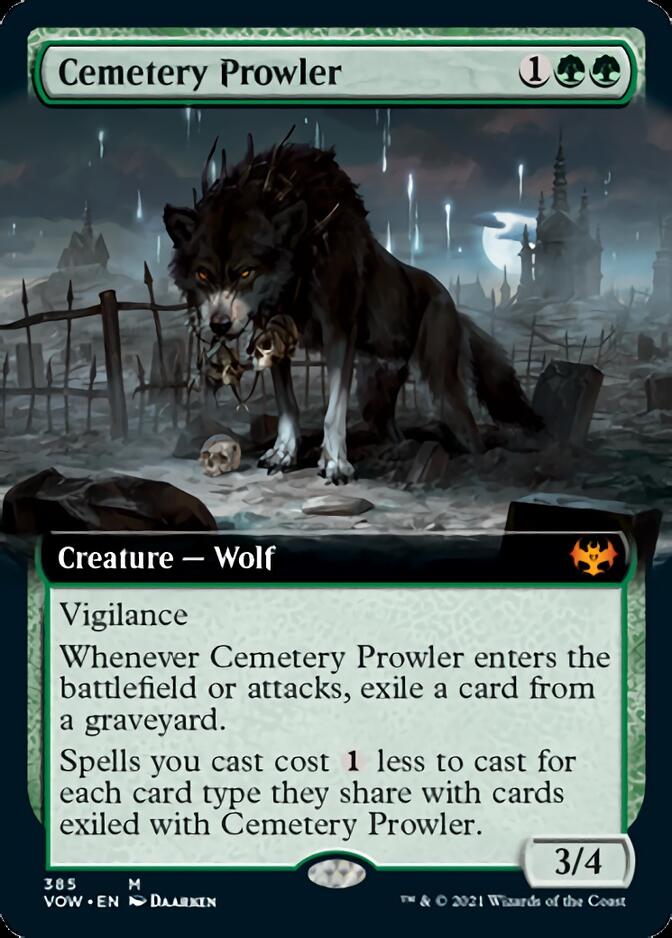 Cemetery Prowler (Extended) [Innistrad: Crimson Vow] | Gamer Loot