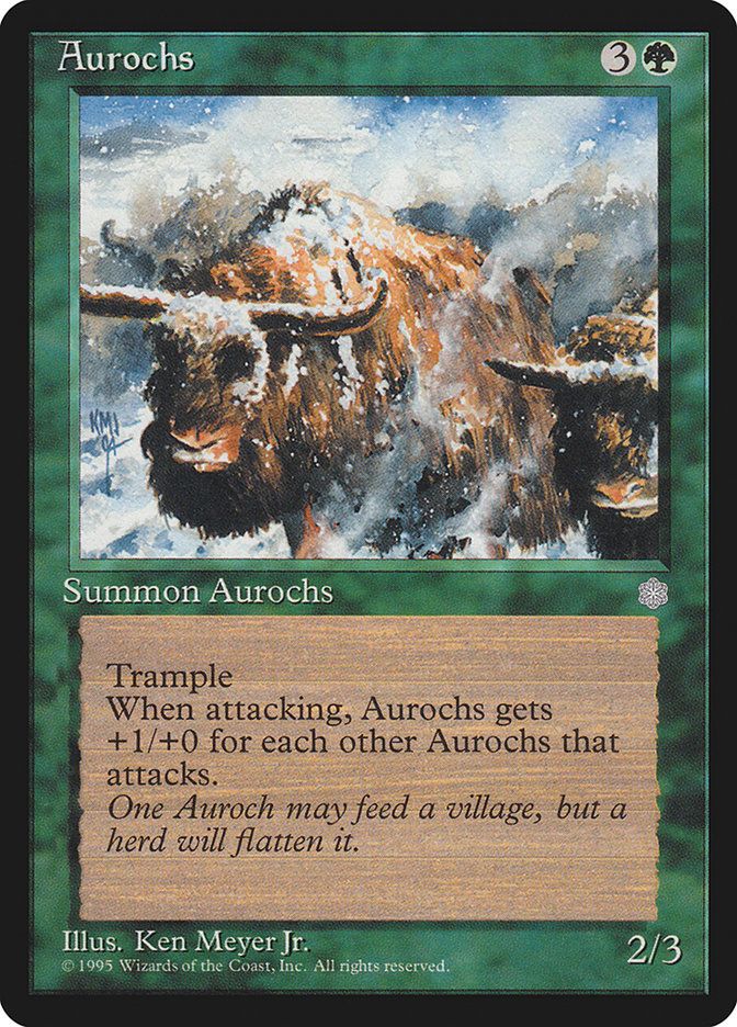 Aurochs [Ice Age] | Gamer Loot