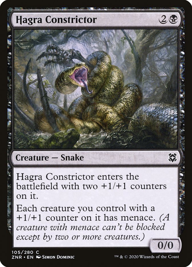 Hagra Constrictor [Zendikar Rising] | Gamer Loot