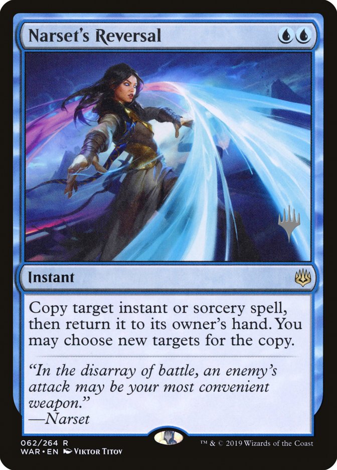 Narset's Reversal (Promo Pack) [War of the Spark Promos] | Gamer Loot