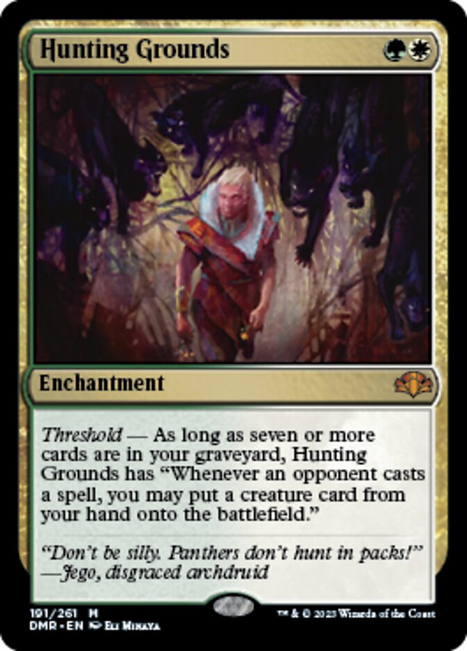 Hunting Grounds [Dominaria Remastered] | Gamer Loot