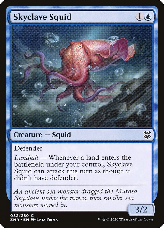 Skyclave Squid [Zendikar Rising] | Gamer Loot