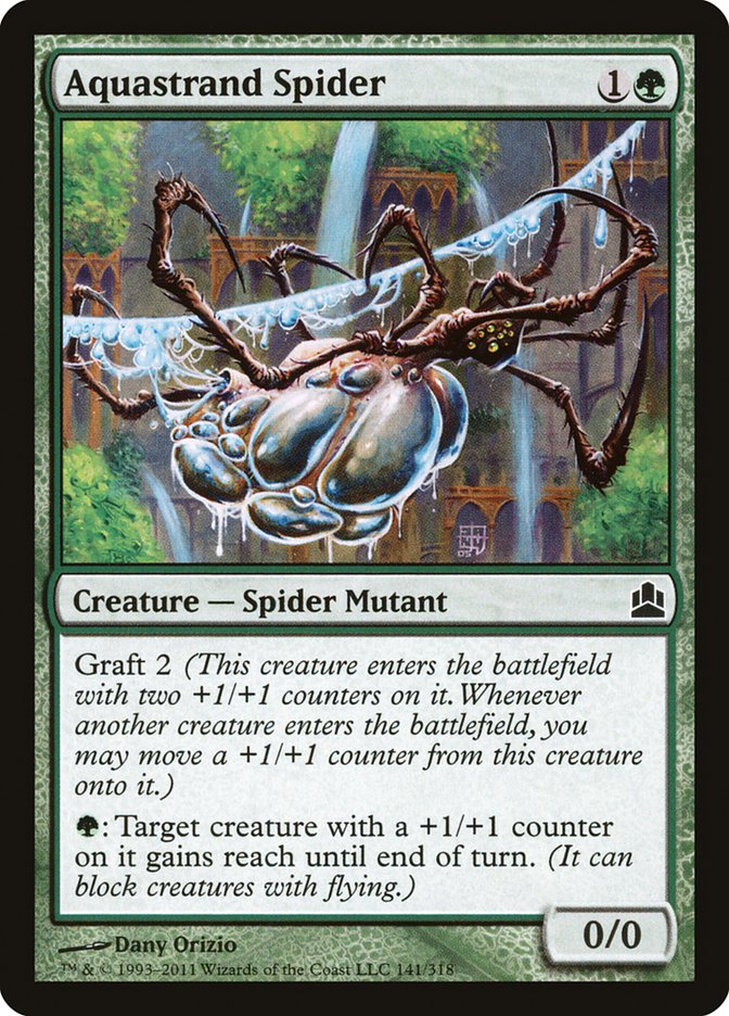 Aquastrand Spider [Commander 2011] | Gamer Loot